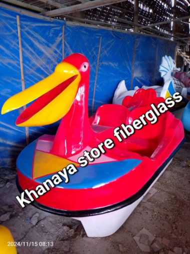 Sepeda air bebek bebekan gowes perahu bebekan perahu fiberglass temurah