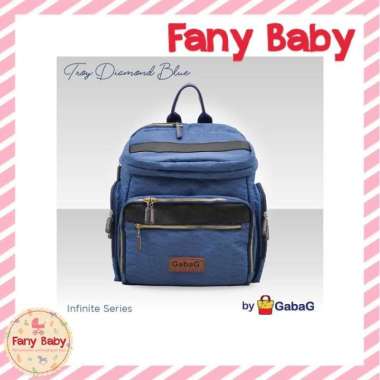 GABAG THERMAL BAG TROY EXECUTIVE - BACKPACK SERIES Diamond Blue