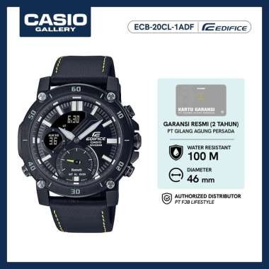 Casio Edifice Jam Tangan Original ECB-20CL-1ADF
