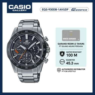Casio Edifice Jam Tangan Original EQS-930DB-1AVUDF