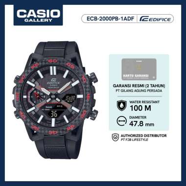 Casio Edifice Jam Tangan Original ECB-2000PB-1ADF Watches