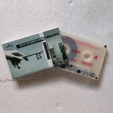 kaset pita hard rock heavy metal SCORPIONS crazy world