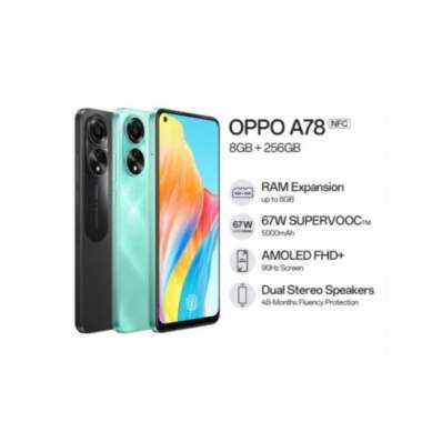 OPPO A78 NFC 16/256GB Hitam