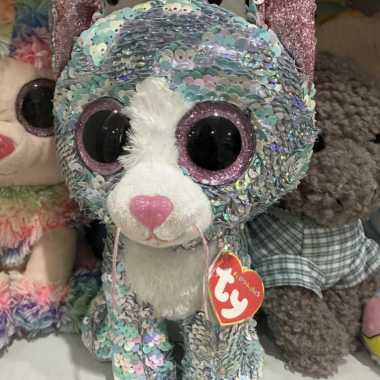 Ty toys beanie boss sequence, boneka Ty anak kucing