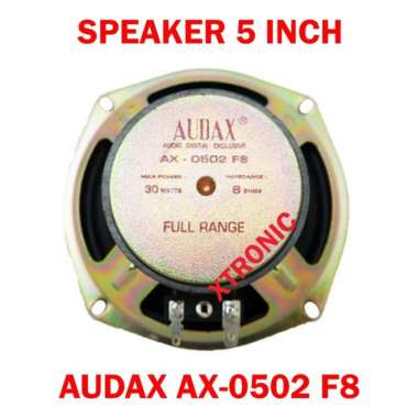 Speaker 5 inch Audax AX 0502 F8 Speaker 5 Full Range Audax AX0502 F8