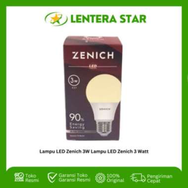 Lampu LED Zenich 3W Lampu LED Zenich 3 Watt Kuning