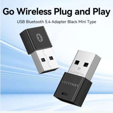 Vention USB Bluetooth 5.4 Adapter Audio Transmitter Receiver Dongle Pc Windows BT 5.4