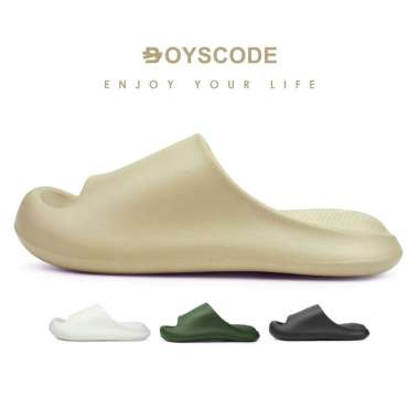 BOYSCODE Sandal Slip On Eva Wanita Dewasa KIMMY Mocca / Sendal Selop Cewek Kekinian Korean Style 41-