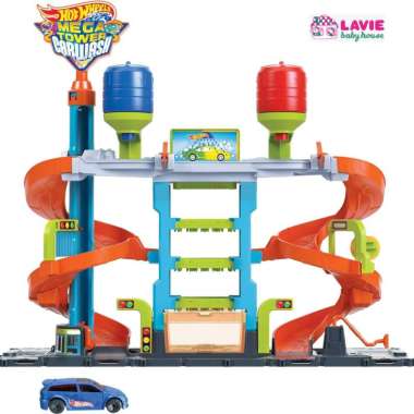 Hot Wheels Mega Tower Car Wash HDP05
