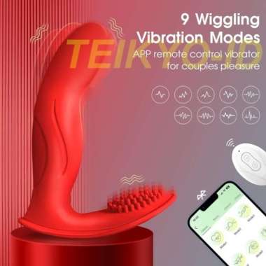 LILO 4IN1 APP REMOTE CONTROL THRUSTING VIBRATORR WANITA ALAT PIJAT TUBUH WANITA ELEKTRIK TELESCOPIC 