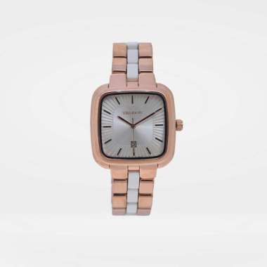 Elizabeth – Jam Tangan Wanita | Marble Strap 2201-0804 Rose-Khaki