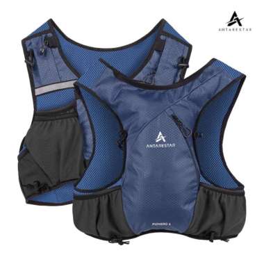ANTARESTAR - Hydropack Vest Pionero Outdoor Hydropack Ultralight Tas Trailrun Navy