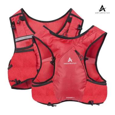 ANTARESTAR - Hydropack Vest Pionero Outdoor Hydropack Ultralight Tas Trailrun Merah