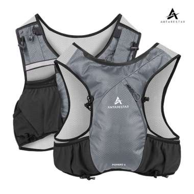 ANTARESTAR - Hydropack Vest Pionero Outdoor Hydropack Ultralight Tas Trailrun Abu-abu