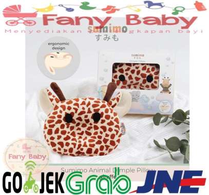Sumimo Animal Dimple Pillow / Bantal Peyang Giraffe