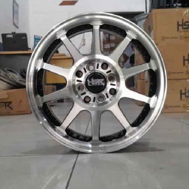 HSR Wheel Gymkana R16 velg mobil - Pelek Ring 16 two tone - Original Boroko