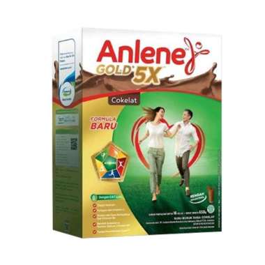 Anlene gold vanila / coklat / original 600 gram coklat