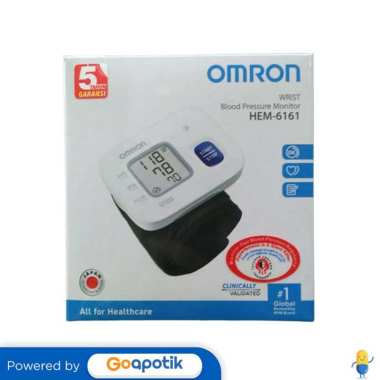 OMRON HEM-6161 WRIST BLOOD PRESSURE MONITOR