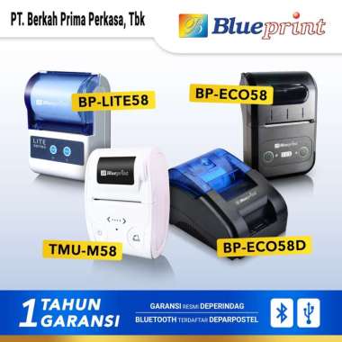 Printer Thermal Kasir Portable PPOB BLUEPRINT 58 mm - Bluetooth ECO58D