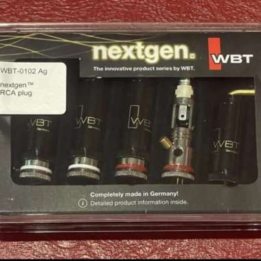 WBT-0102 Ag Jack RCA silver