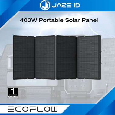 EcoFlow Solar Panel Bifacial Portable 400 Watt Compact Size 400W Outdoor Universal