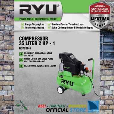 Kompresor Listrik 35 Liter 2 HP - Air Compressor RCP200-1 RYU