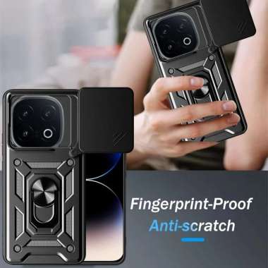 CASING IQOO 13 CASE ARMOR SLIDE LENS PROTECTOR HARDCASE IQOO 13