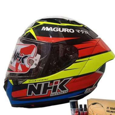 NHK HELM GPR TECH STREET SERGIO BLACK GLOSSY GP R TECH ORIGINAL 100% L