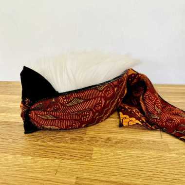 Topi Udeng Madura Rambut Palsu/Iket Kepala Madura Batik/Blangkon Jawa /Udeng Bali/Topi Cowok 2024 Pu
