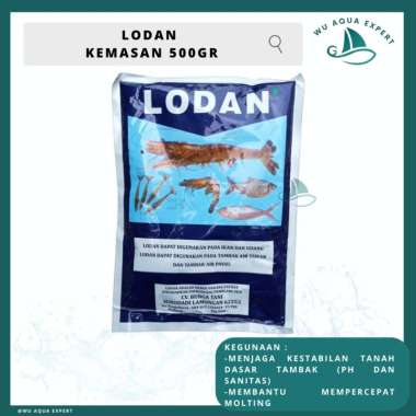 LINEX SUPER LODAN 500 GR UNTUK IKAN & UDANG MNEJERNIHKAN & MENSTABILKAN AIR CV BUNGA TANI LOUDAN Bud