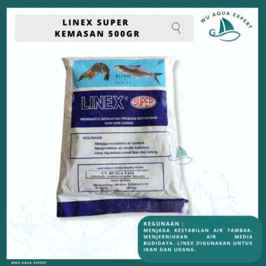 LINEX SUPER LODAN 500 GR UNTUK IKAN & UDANG MNEJERNIHKAN & MENSTABILKAN AIR CV BUNGA TANI LOUDAN Bud