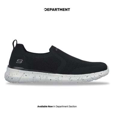 Sepatu Sneakers Pria SKECHERS DEL RETTO 210572BLK ORIGINAL 46