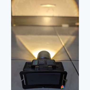 Senter Kepala Dony KL-171 Zoom Mekanik (15 Watt) / Dony Senter Kepala KL171 ZOOM Cahaya Fokus dan Me