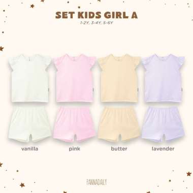BOHOPANNA - PANNADAILY - PANNA DAILY - BABY & BAYI - SET KIDS GIRL - SET KIDS GIRL - Setelan Anak 5-