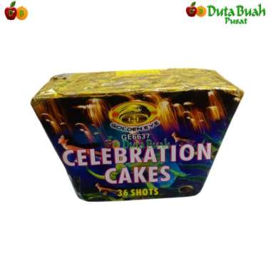 DUTA BUAH KEMBANG API CELEBRATION CAKES 36S {GE-6637}