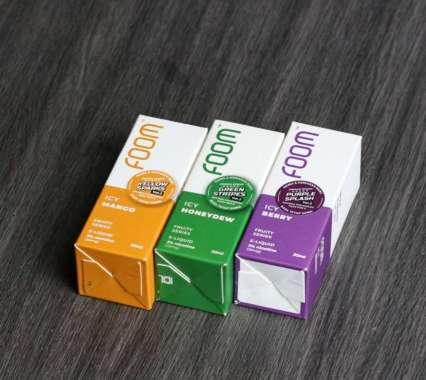 Liquid Foom Icy Fruity Series Icy Mango Icy Berry Icy Watermelon Icy Honeydew 30ml 30mg 3% Saltnic P