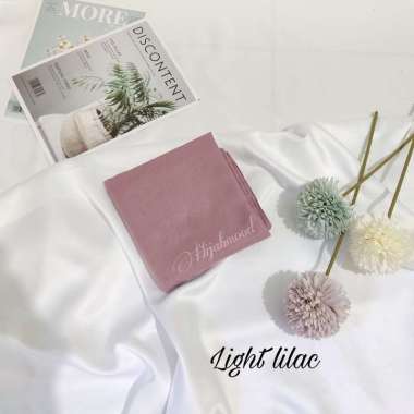 Hijabmood - Paris Premium Voal // Paris Premium // Segi Empat Paris Polos Light Lilac
