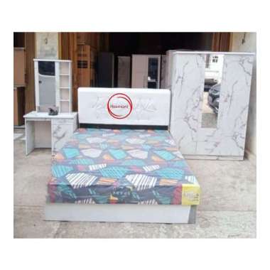 PAKET SESERAHAN LAMARAN LEMARI SET / PAKET HANTARAN LAMARAN / PAKET HEMAT FURNITURE KAMAR KASUR BUSA