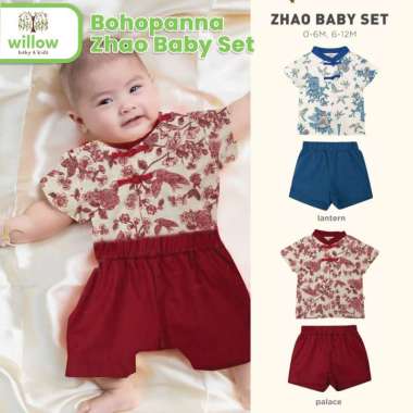 Setelan Bayi - Bohopanna Zhao Baby Set 0-6M Palace