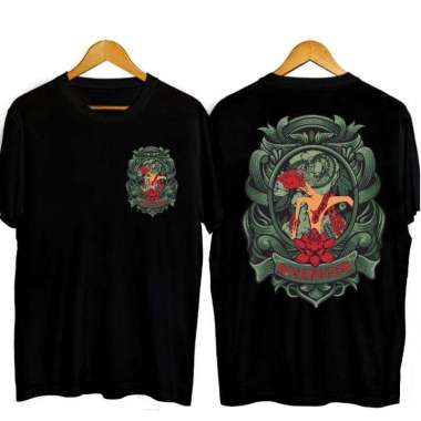 Kaos Baju Wayang Wisanggeni jawa kultur budaya indonesia anak dewasa L Hitam