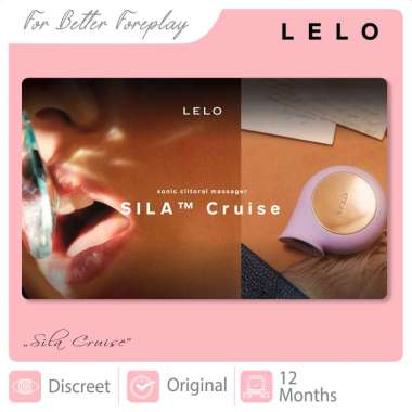 LELO Sila Cruise, Sonic Clitoral Stimulator (Stimulant untuk Wanita dengan Denyut Udara) Lilac