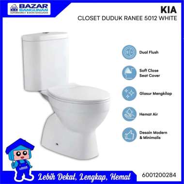 Kia - Closet / Kloset / Toilet Duduk Ranee 5012 Two Piece White