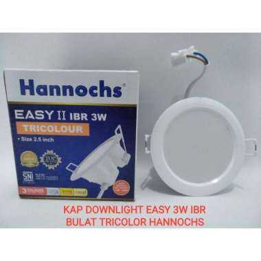 KAP DOWNLIGHT EASY 3W , 5W , 9W , 12W , 15W , 25W IBR BULAT TRICOLOR HANNOCHS 3W BULAT TRICOLOR,TRIC