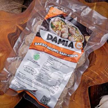 Dapur Damia Bakso Halus Daging Sapi Frozen Food