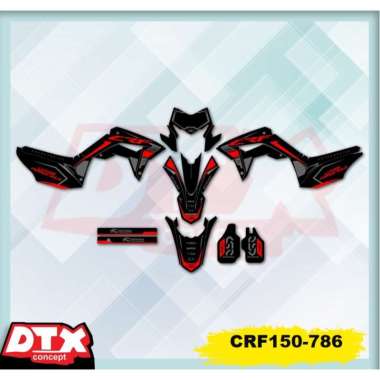 decal crf150 full body decal crf150 decal crf150 supermoto stiker motor crf150 stiker motor keren st