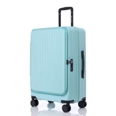 Navy Club Travora Koper Hardcase ABS PC - 4 Roda Putar TSA Lock - Size 20+28 Inch Light Green