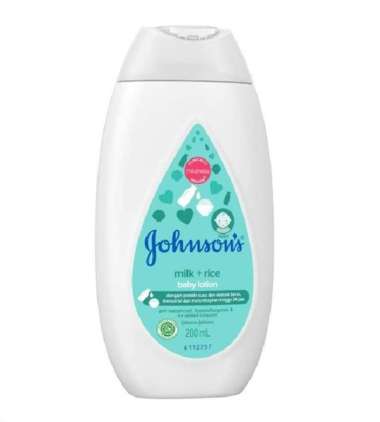 Johnson Hair Body Baby Lotion 200mL Milk and Rice