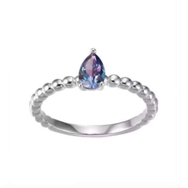 Classical Marquise Alexandrite Ring - Cincin perak lapis emas Alexandrite s925 by Her Jewellery