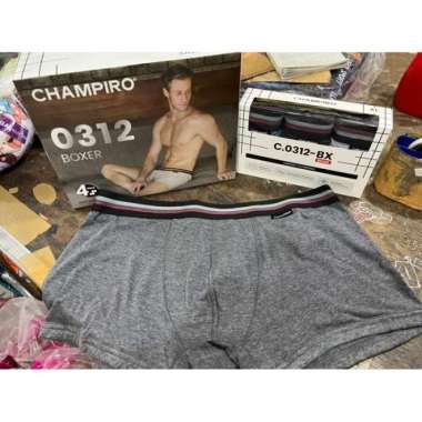 (3pcs) CD cowok celana dalam dewasa laki CHAMPIRO 0312 BX boxer petak L Random
