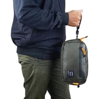 ANT PROJECT - Tas Stang Sepeda 3in bisa selempang Hijau Waterproof Hijau